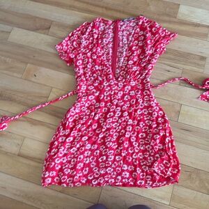 Lulus deep v dress
